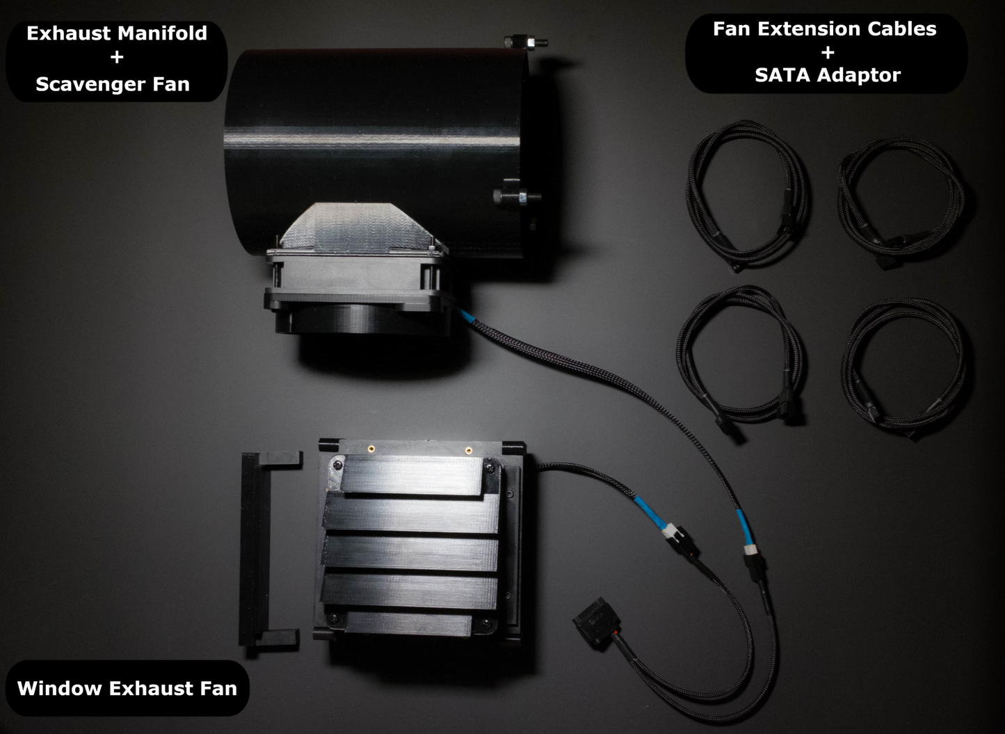 Computer Exhaust Vent Kit